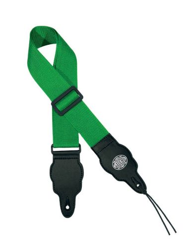 GST-50-GN Gaucho Standard Series guitar strap, green nylon