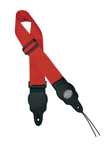 GST-50-RD Gaucho Standard Series guitar strap, red nylon