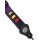 GST-55-PU Gaucho Standard Series guitar strap, with 3 pick holders, purple nylon