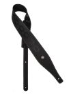 GST-644-BK Gaucho Buffalo IV Series guitar strap, faux leather, black