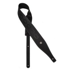   GST-644-BK Gaucho Buffalo IV Series guitar strap, faux leather, black