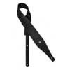 GST-644-BK Gaucho Buffalo IV Series guitar strap, faux leather, black