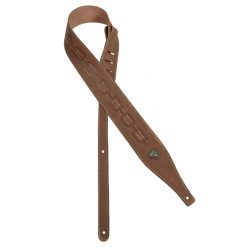   GST-644-BR Gaucho Buffalo IV Series guitar strap, faux leather, brown