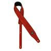 GST-662-RD Gaucho Suede Two Series guitar strap, top quality suede, red