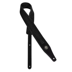   GST-663-BK Gaucho Suede Three Series guitar strap, top quality suede, black