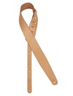 GST-951-NT Gaucho Cobbler Series guitar strap, top quality European leather, 5,5 cm. wide, natural, made in Italy