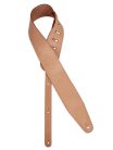 GST-952-NT Gaucho Cobbler Series guitar strap, top quality European leather, 7 cm. wide, natural, made in Italy