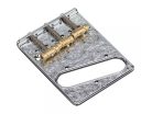 GTC-ART03C Gotoh Luxury Mode bridge for e-guitar, Teaser, pitch 10.8mm, brass "In-tune" saddles, chrome