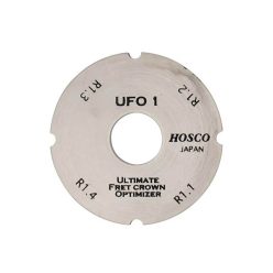   H-FF-UFO1 Hosco Japan  ultimate fret crown optimizer, four radii (1.1-1.4mm) for small-medium frets, #600 grit diamond