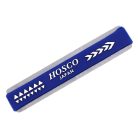 H-FF1 Hosco Japan  compact fret crown file, small (R:1mm) coarse cut and fine cut sides, blue