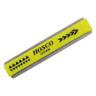 H-FF2 Hosco Japan  compact fret crown file, medium (R:2mm) coarse cut and fine cut sides, yellow