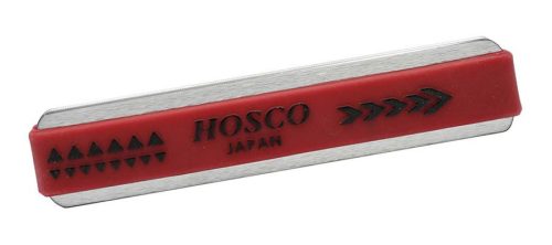 H-FF3HC Hosco Japan  compact fret crown file for stainless steel frets, jumbo (R:3mm), coarse and fine sides