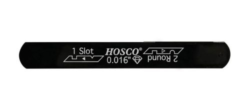 H-NF-016DC Hosco Japan  diamond-combo black nut file, 0.016"