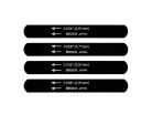 H-NF-UK Hosco Japan  black nut file set for ukelele, 4 pcs (024,028,032,036)