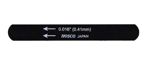 H-NFB-016 Hosco Japan  black nut file, 0.016"