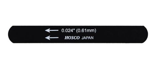 H-NFB-024 Hosco Japan  black nut file, 0.024"