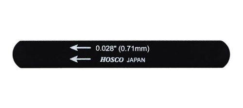 H-NFB-028 Hosco Japan  black nut file, 0.028"