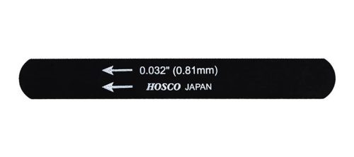 H-NFB-032 Hosco Japan  black nut file, 0.032"