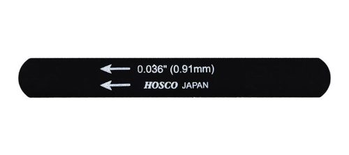 H-NFB-036 Hosco Japan  black nut file, 0.036"