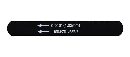 H-NFB-040 Hosco Japan  black nut file, 0.040"