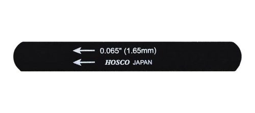 H-NFB-065 Hosco Japan  black nut file, 0.065"