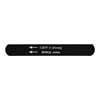 H-NFB-075 Hosco Japan  black nut file, 0.075"