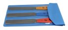 H-TL-NF3U Hosco Japan  nut slotting files set of 3 pcs ukelele, 022"/028", 024"/032", 026"/036"