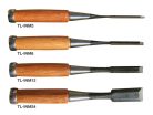 H-TLINMSET4 Hosco Japan  chisel starter set of four wood chisels (3/6/12/24 mm) in a canvas roll-up tool bag