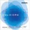 H310-44H D'Addario Helicore violin string set 4/4, heavy, with tin-plated high-carbon plain steel E-1 string