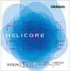 H311-44M D'Addario Helicore violin string E-1 4/4, medium, tin-plated high-carbon plain steel