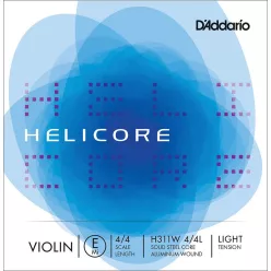   H311W-44L D'Addario Helicore violin string E-1 4/4, light, aluminum wound