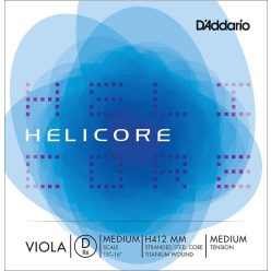   H412-MM D'Addario Helicore viola string D-2 15"-16", medium, titanium