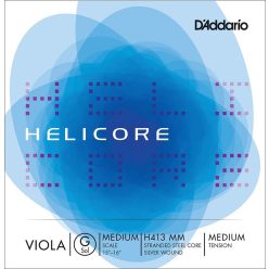   H413-MM D'Addario Helicore viola string G-3 15"-16", medium, silver