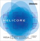 H414-LH D'Addario Helicore viola string C-4 16"+, heavy, tungsten/silver