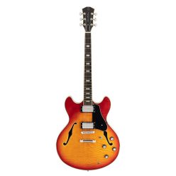   H7/CS Sire Guitars H Series Larry Carlton electric archtop guitar cherry sunburst