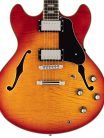 H7/CS Sire Guitars H Series Larry Carlton electric archtop guitar cherry sunburst