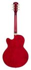 H7F/STR Sire Guitars H Series Larry Carlton electric archtop guitar, see through red