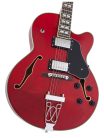 H7F/STR Sire Guitars H Series Larry Carlton electric archtop guitar, see through red