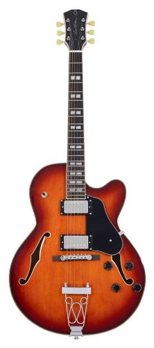 H7F/TB Sire Guitars H Series Larry Carlton electric archtop guitar, tobacco burst