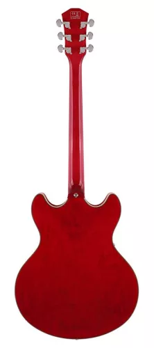 H7L/STR Sire Guitars H Series Larry Carlton electric archtop guitar lefty see through red