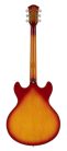 H7V/CS Sire Guitars H Series Larry Carlton electric guitar archtop with P90s cherry sunburst