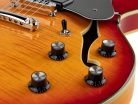 H7V/CS Sire Guitars H Series Larry Carlton electric guitar archtop with P90s cherry sunburst