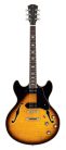 H7V/VS Sire Guitars H Series Larry Carlton electric guitar archtop with P90s vintage sunburst