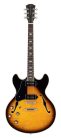 H7VL/VS Sire Guitars H Series Larry Carlton lefty electric guitar archtop with P90s vintage sunburst