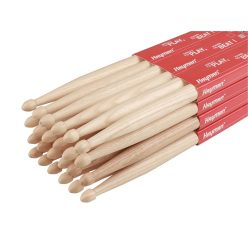   HAY-302-B Hayman  2-B drumsticks, hickory, 12 pairs, 16,2 x 407 mm.