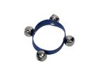 HB-20 Hayman  sleigh bells, wristband model, 4 bells of 25 mm., blue nylon