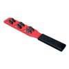 HB-310 Hayman  hand jingles, plastic, 6 jingles, red