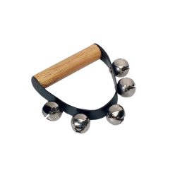   HB-60 Hayman  hand jingle bells, with handle, 5 bells of 27 mm.