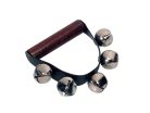 HB-80 Hayman  hand jingle bells, with handle, 5 bells of 30 mm.