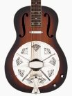 HB12SC/SB Royall Spider Cone 12 fret resonator HOBO SC, wooden body sunburst finish, Lipstick PU, with softcase